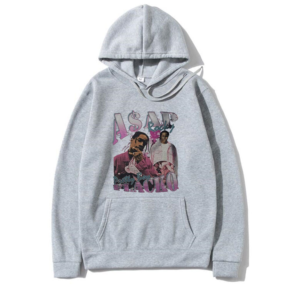 ASAP Rocky Hoodies Playboi Carti Streetwear Sweatshirt