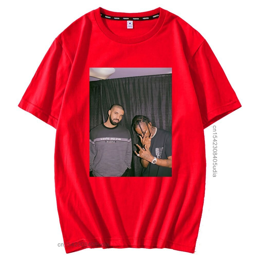 Drake And Travis Scott Retro Style T Shirt