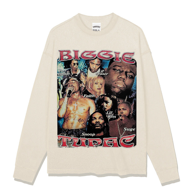 BIG BIGGIE SMALL Sweatshirt TUPAC 2024