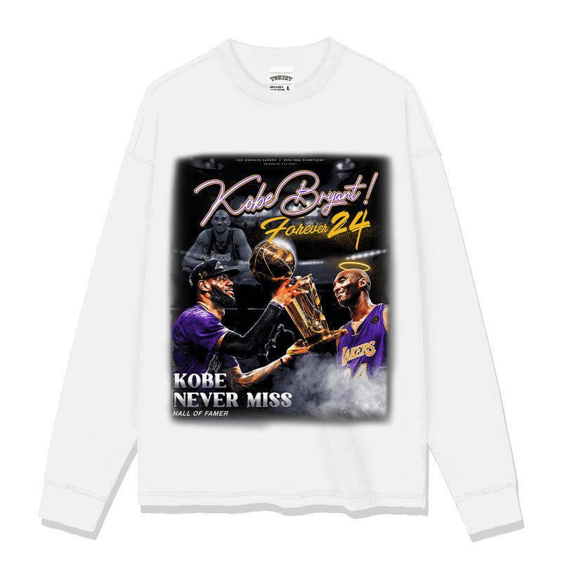 Kobe Bryant James Sweatshirt NBA 2024