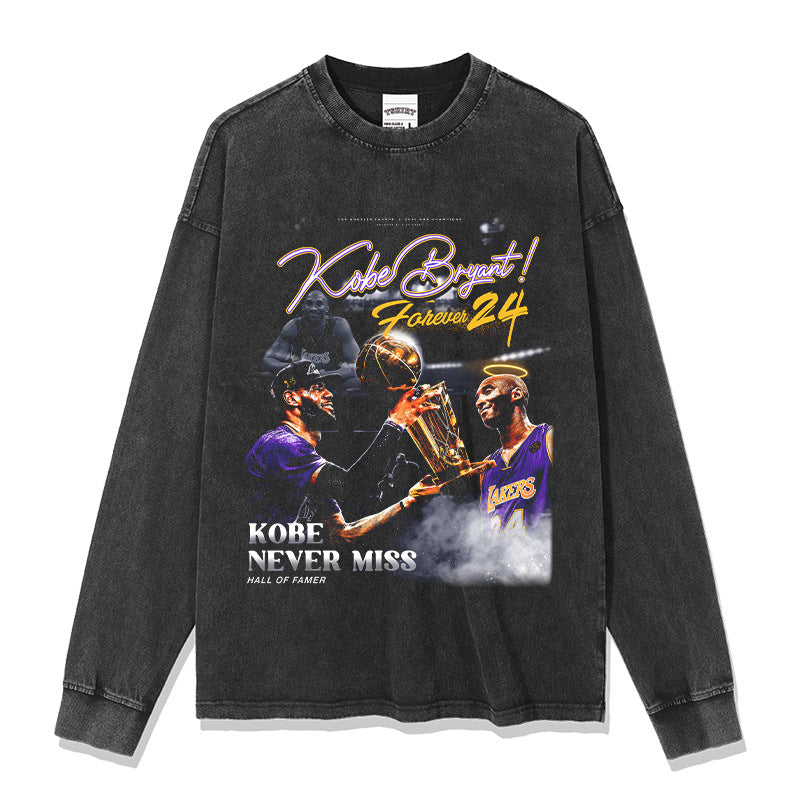 Kobe Bryant James Sweatshirt NBA 2024