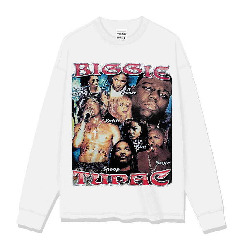 BIG BIGGIE SMALL Sweatshirt TUPAC 2024