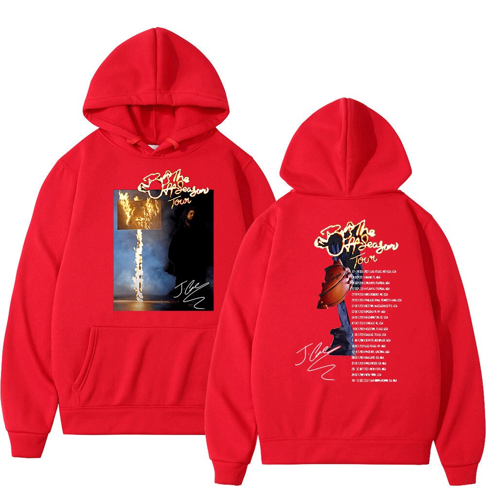 J Cole The Off Season Tour 2022 Graphic Print Men Women Hoodie