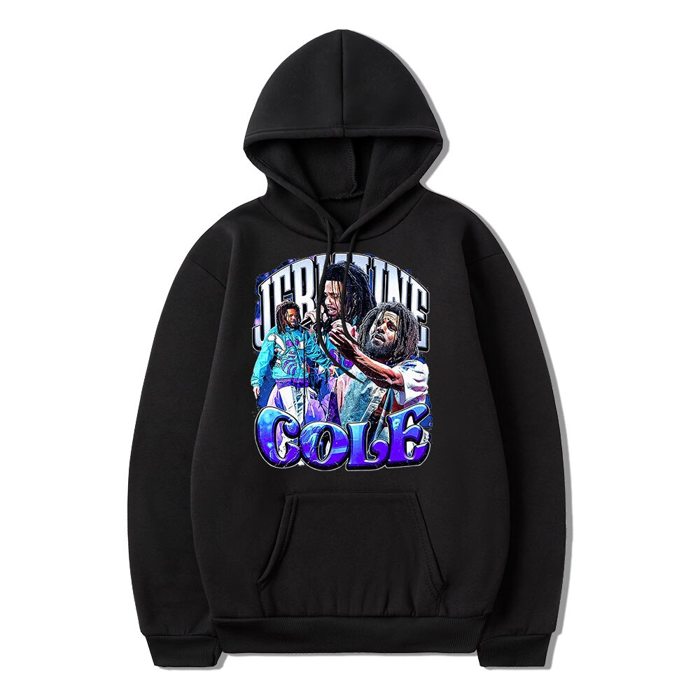 J Cole Crooked Smile Hoodies Oversized