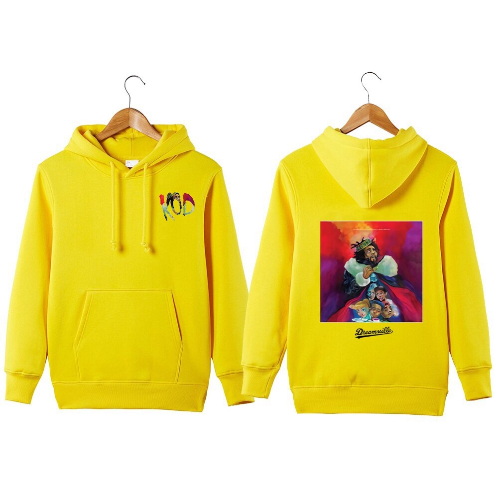 2022 J Cole KOD Hoodies For Man Sweatshirts Fashion DREAMVILLE