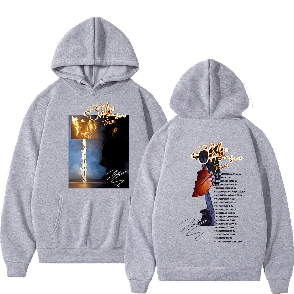 J Cole The Off Season Tour 2022 Graphic Print Men Women Hoodie