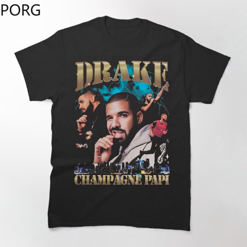 Drake Vintage Retro T-shirt