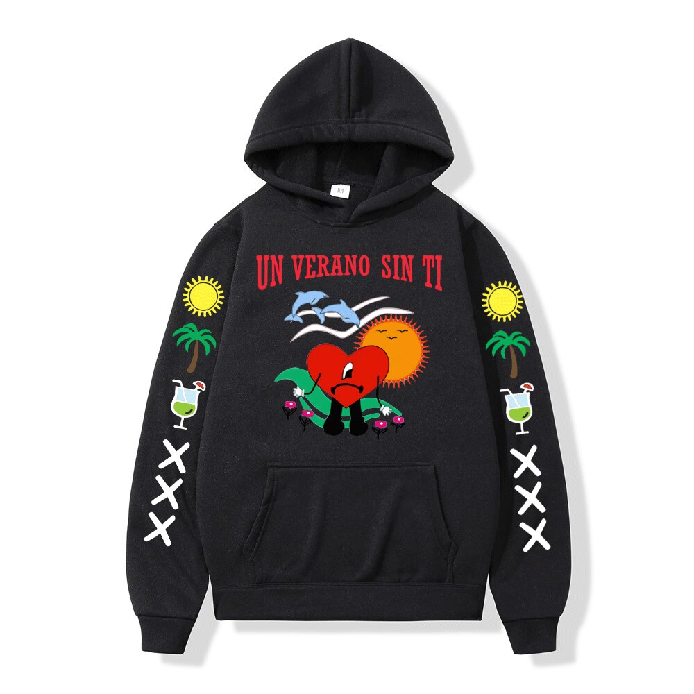 Bad Bunny Hoodie "UN VERANO SIN TI"