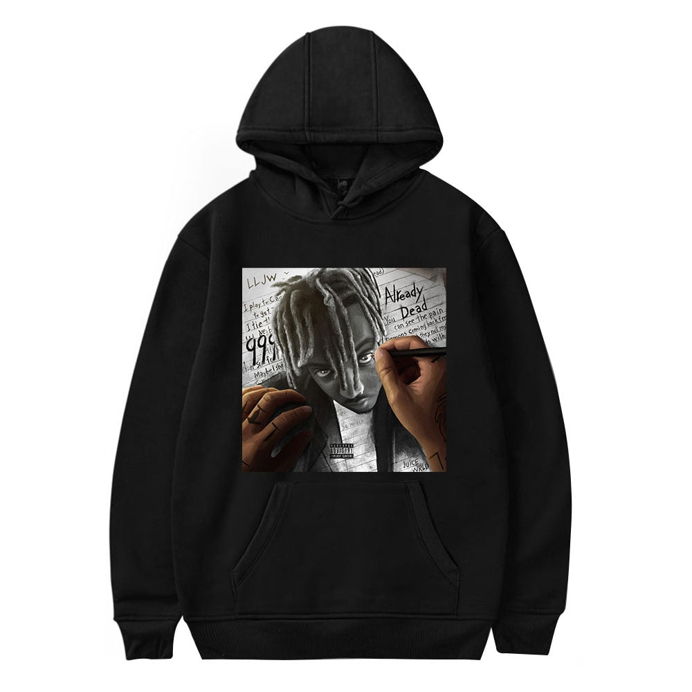 Rapper Juice WRLD Hoodies Hip Hop Streetwear Pullovers