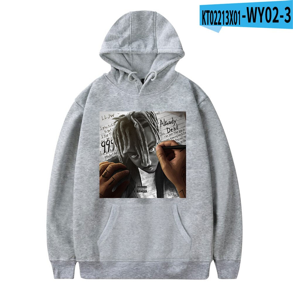 Rapper Juice WRLD Hoodies Hip Hop Streetwear Pullovers