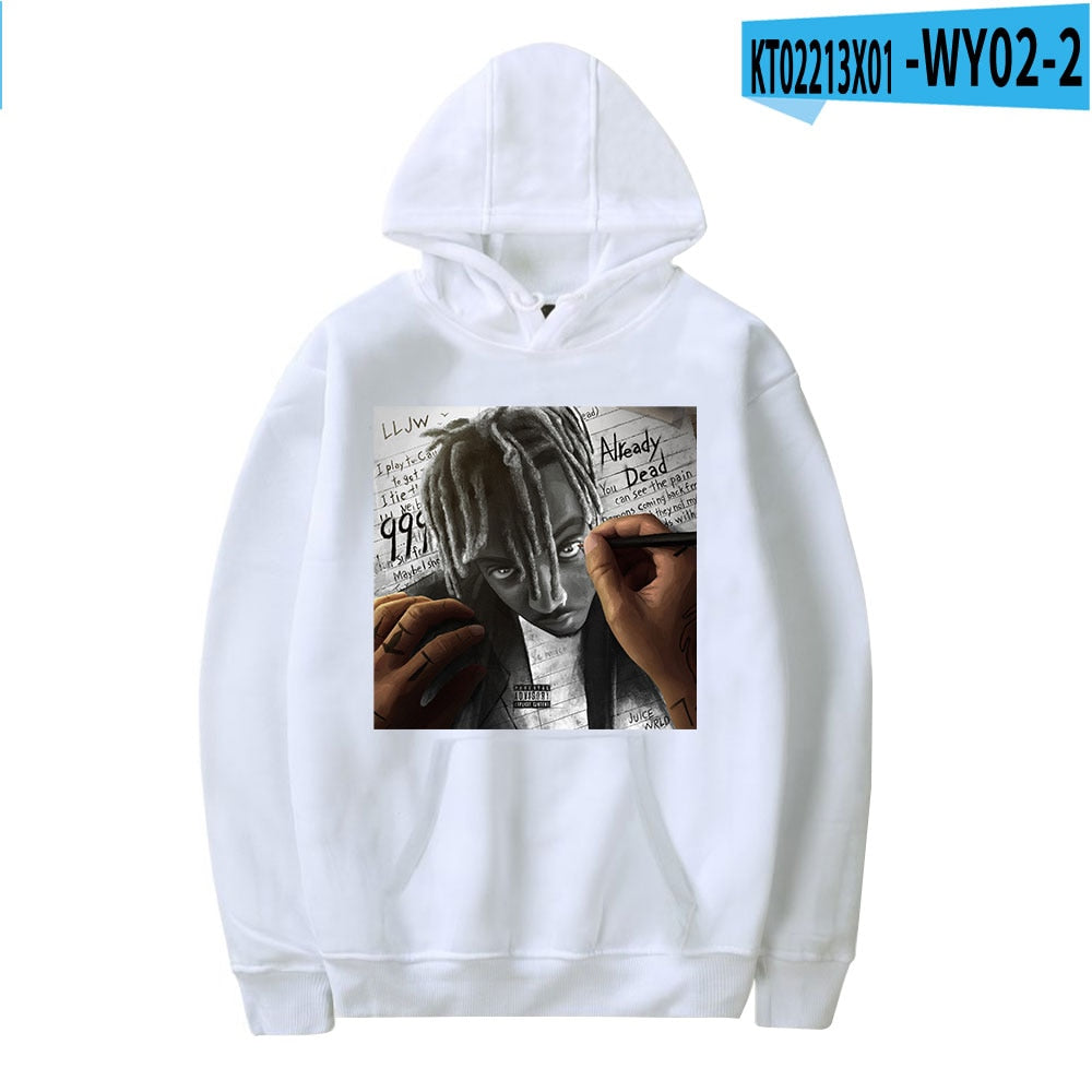 Rapper Juice WRLD Hoodies Hip Hop Streetwear Pullovers