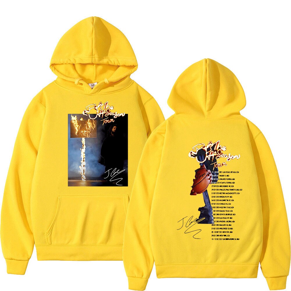 J Cole The Off Season Tour 2022 Graphic Print Men Women Hoodie