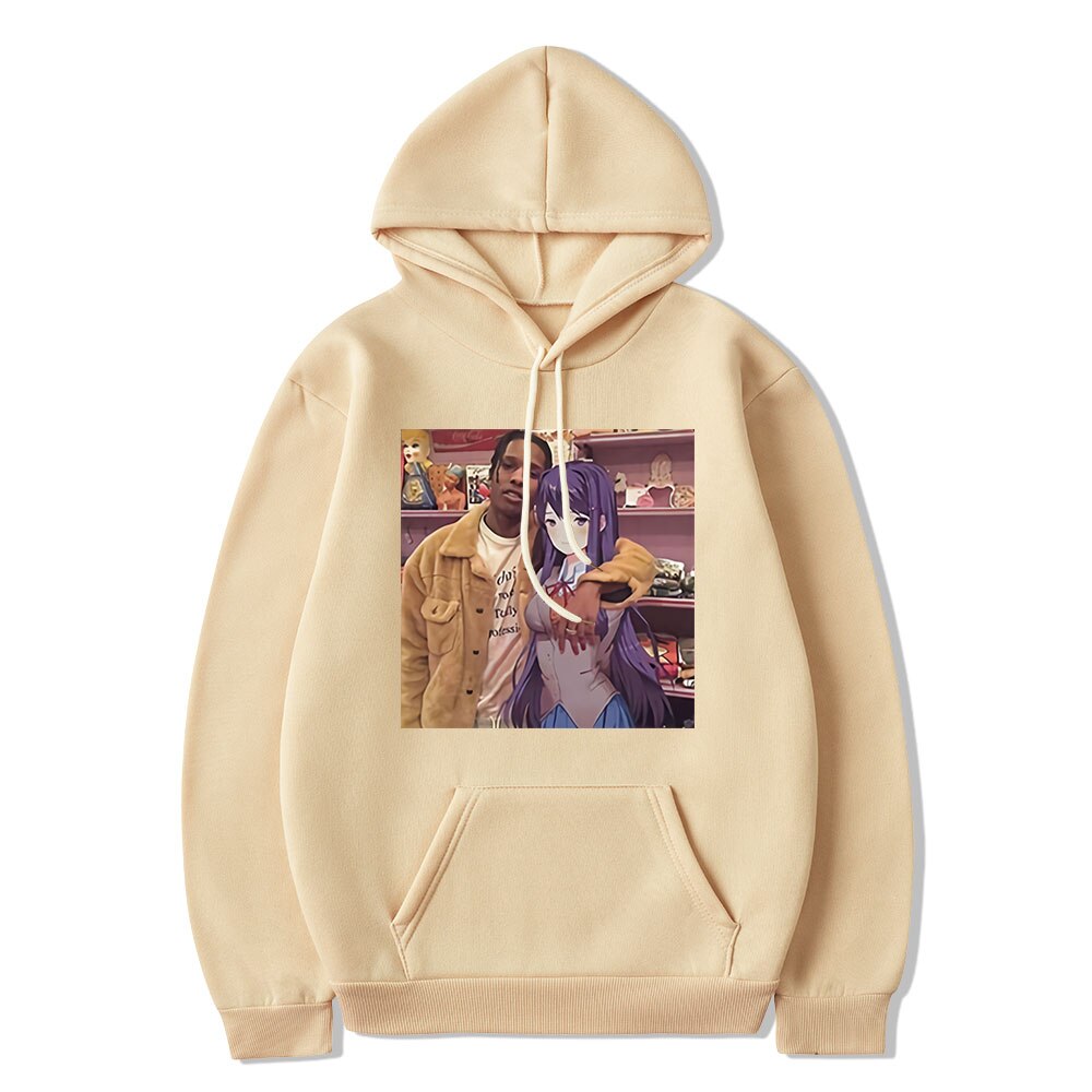 ASAP Rocky Anime Darling In The Franxx Zero Hoodies  Streetwear Unisex