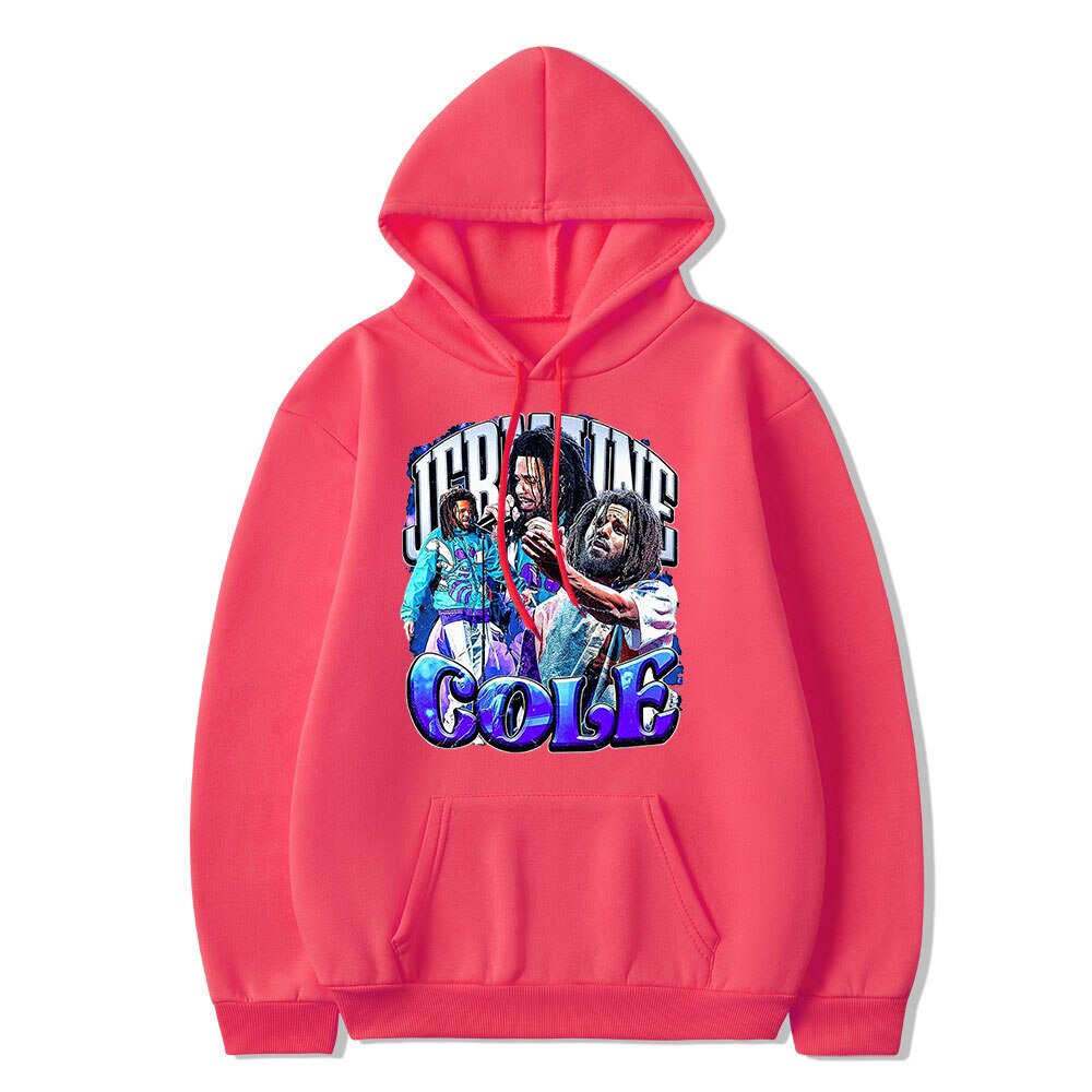 J Cole Crooked Smile Hoodies Oversized