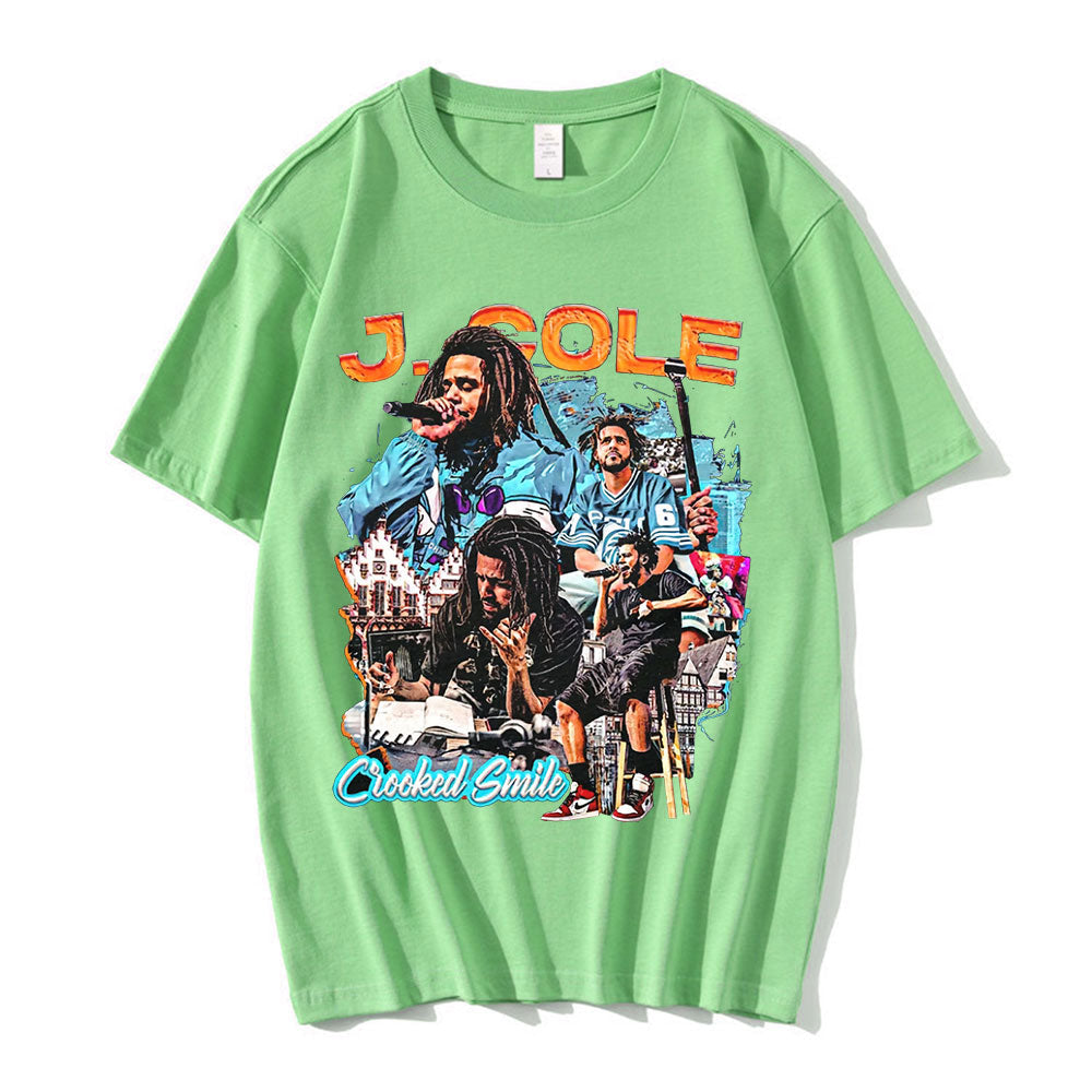 J Cole Crooked Smile Summer T Shirt