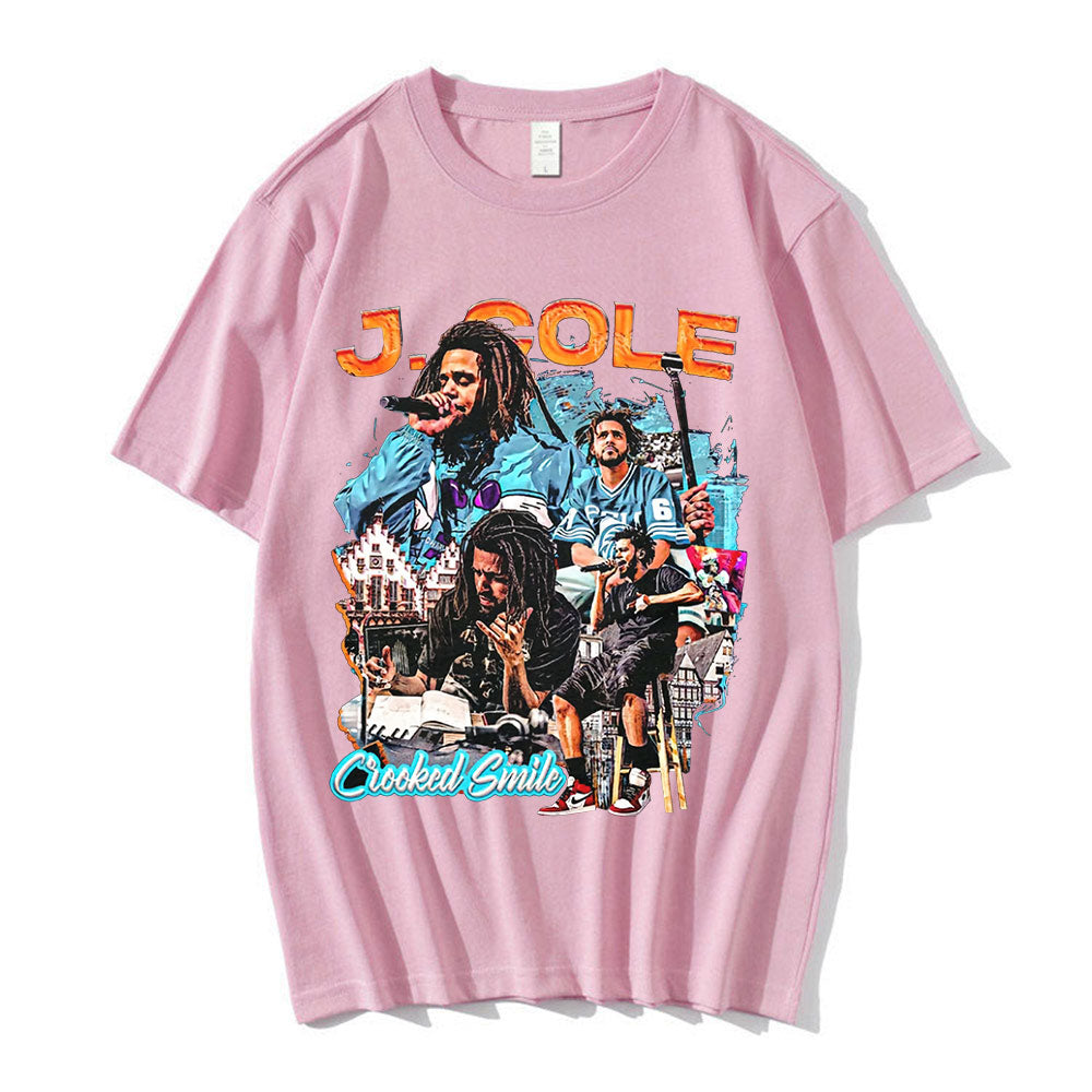 J Cole Crooked Smile Summer T Shirt