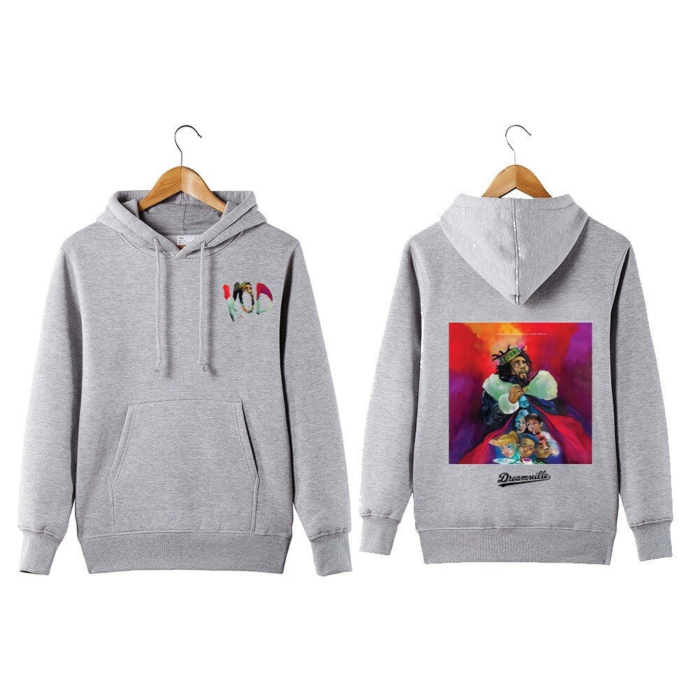 2022 J Cole KOD Hoodies For Man Sweatshirts Fashion DREAMVILLE