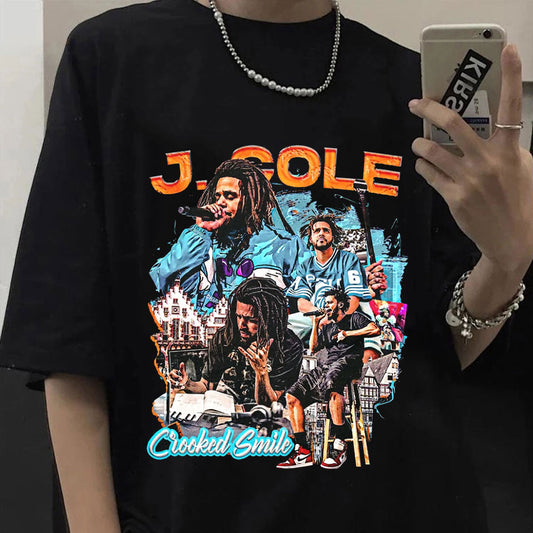 J Cole Crooked Smile Summer T Shirt