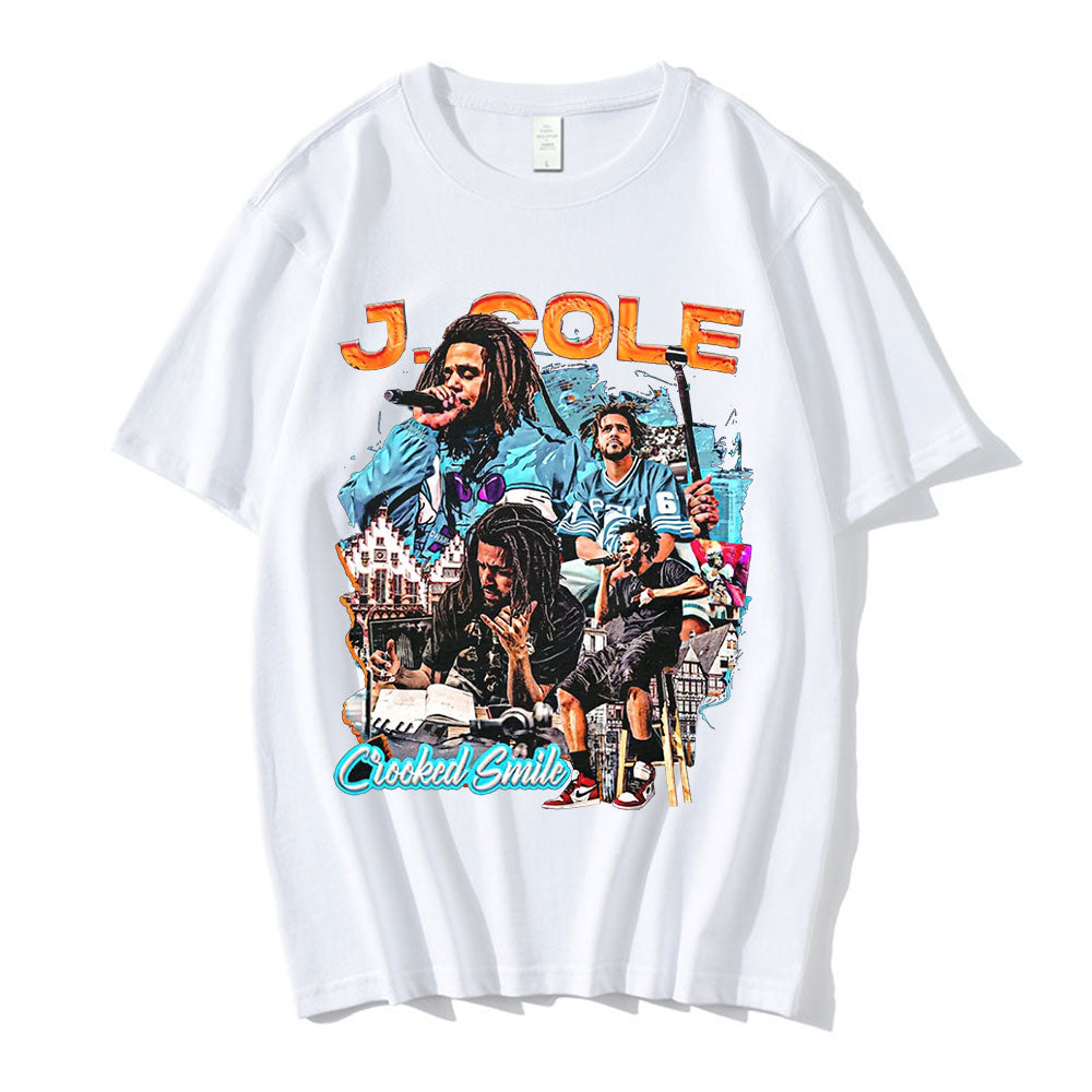 J Cole Crooked Smile Summer T Shirt