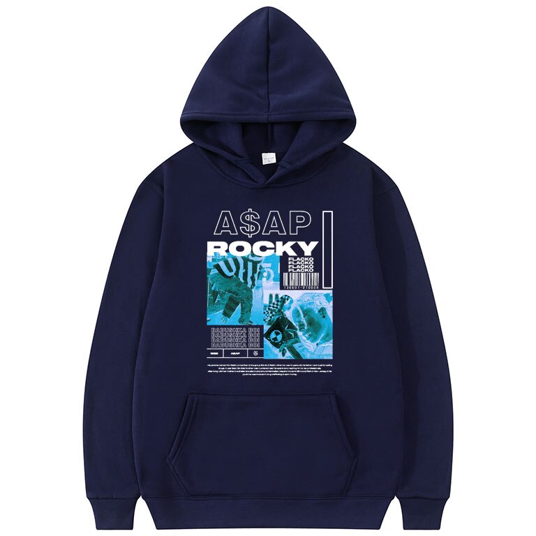 Asap Rocky Hoodies Oversized Streetwear Unisex Sweatshirt