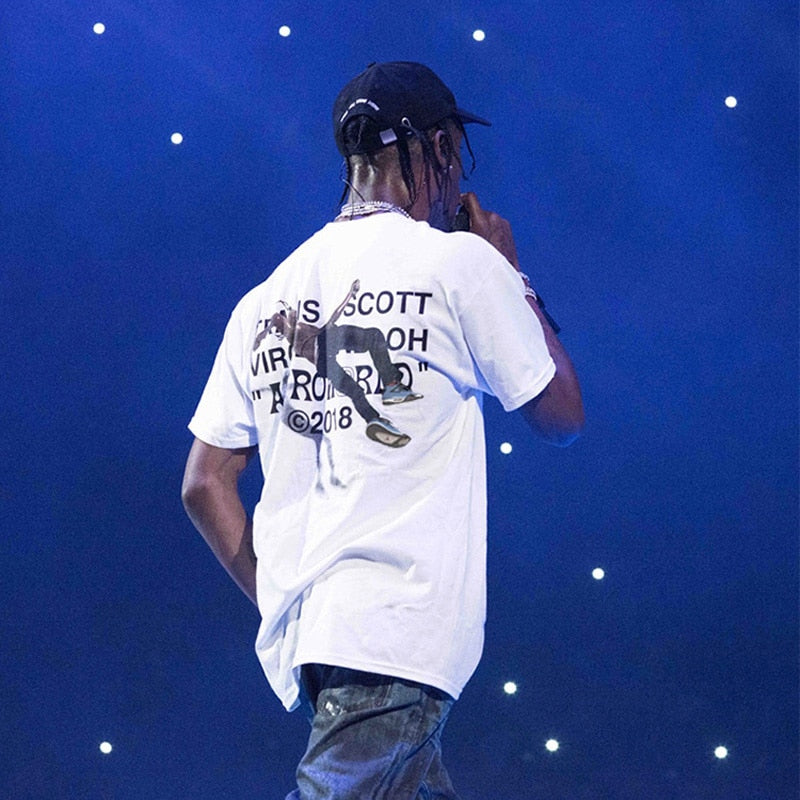 Travis Scotts ASTROWORLD T Shirt Catus Jack Tees