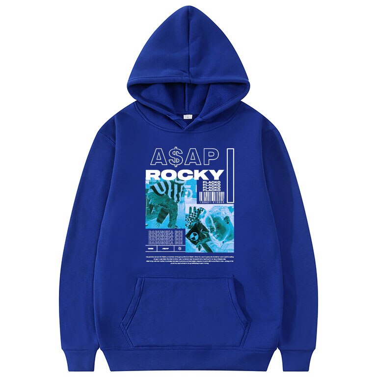 Asap Rocky Hoodies Oversized Streetwear Unisex Sweatshirt