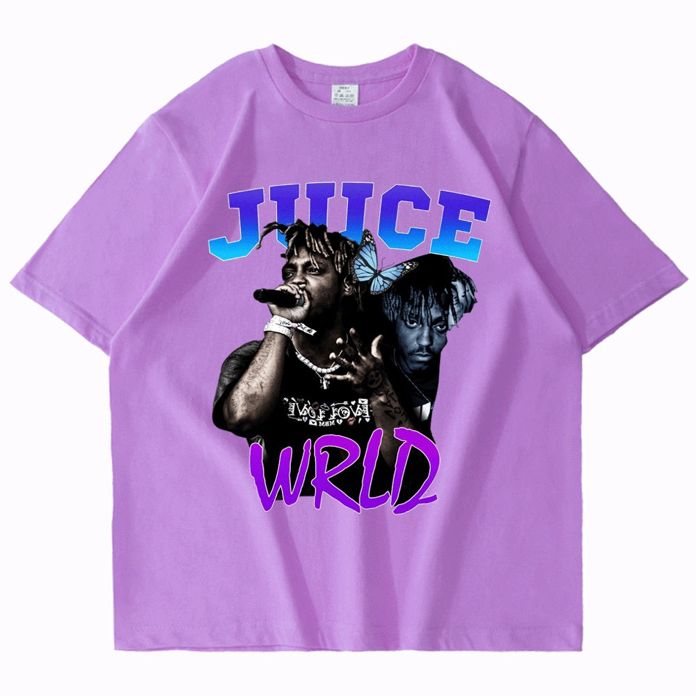 Juice Wrld Smile and Cry Vintage Oversized T Shirt Streetwear