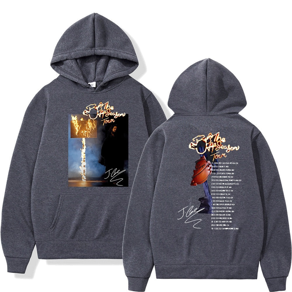 J Cole The Off Season Tour 2022 Graphic Print Men Women Hoodie