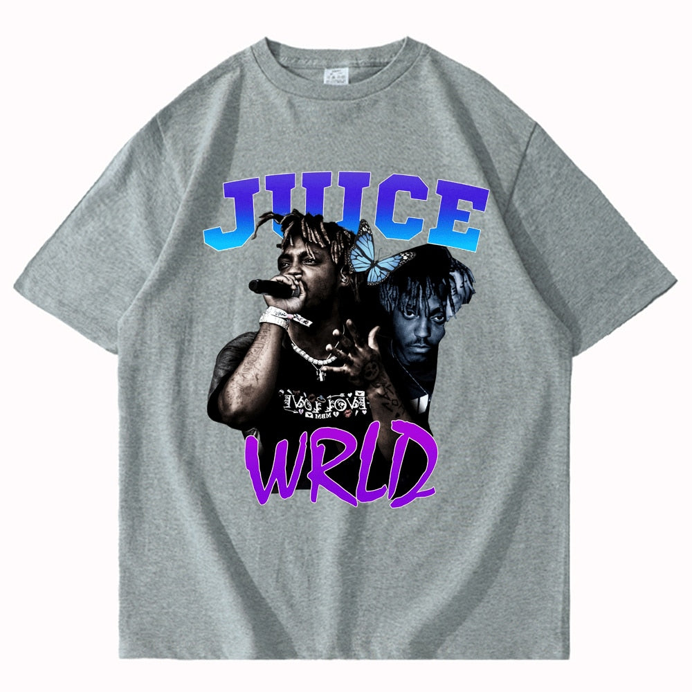 Juice Wrld Smile and Cry Vintage Oversized T Shirt Streetwear