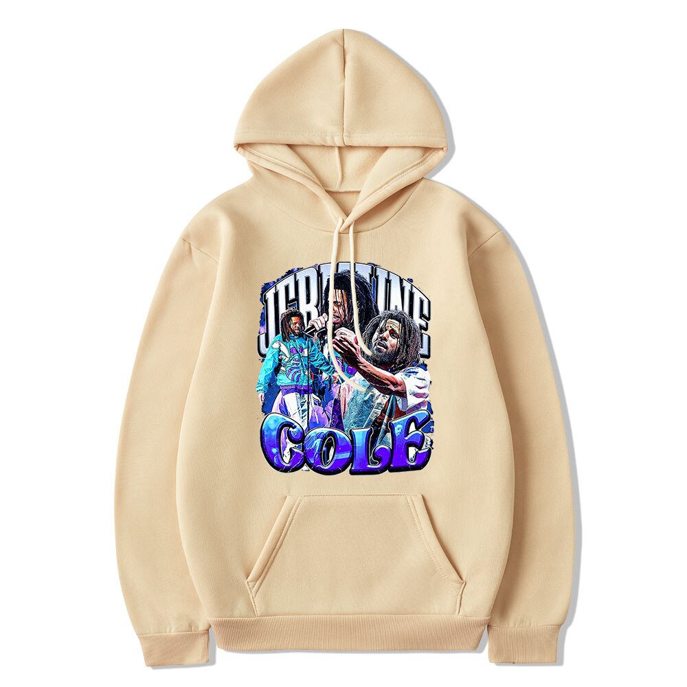 J Cole Crooked Smile Hoodies Oversized