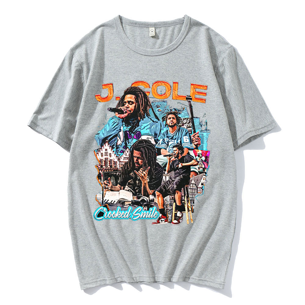 J Cole Crooked Smile Summer T Shirt