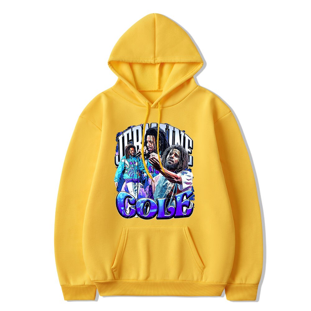 J Cole Crooked Smile Hoodies Oversized