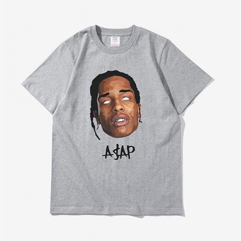 ASAP Rocky T shirts Loose Casualwear