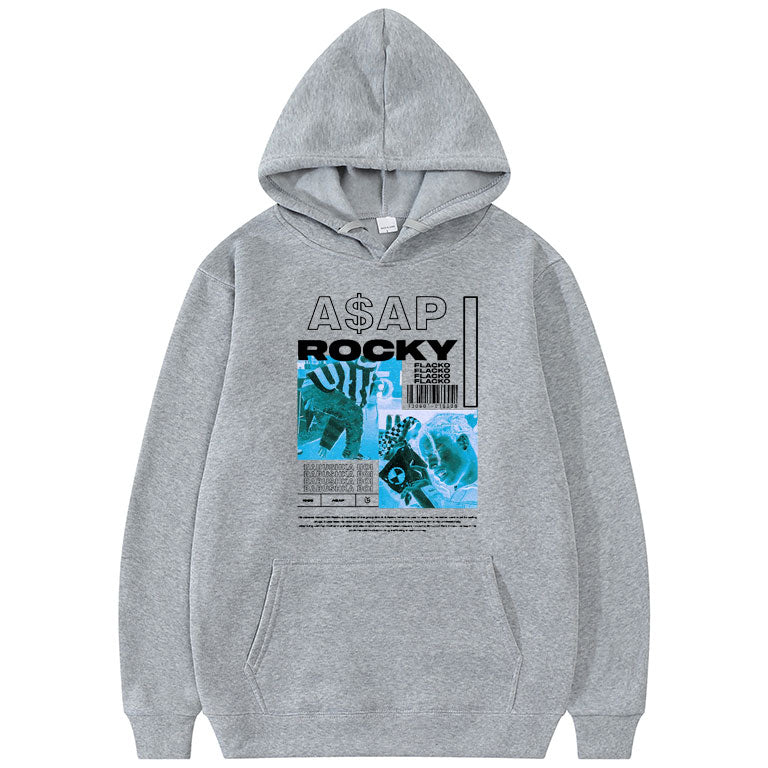 Asap Rocky Hoodies Oversized Streetwear Unisex Sweatshirt