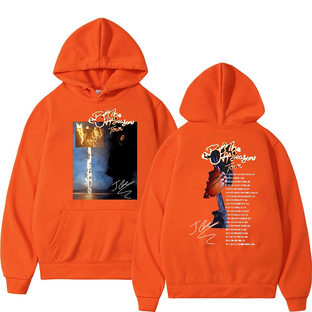 J Cole The Off Season Tour 2022 Graphic Print Men Women Hoodie