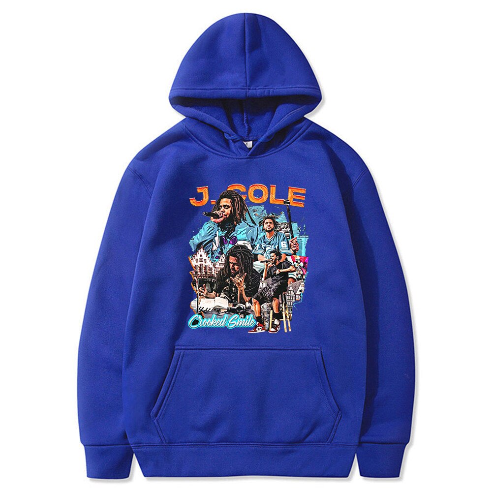 Rapper J Cole Crooked Smile Hoodie