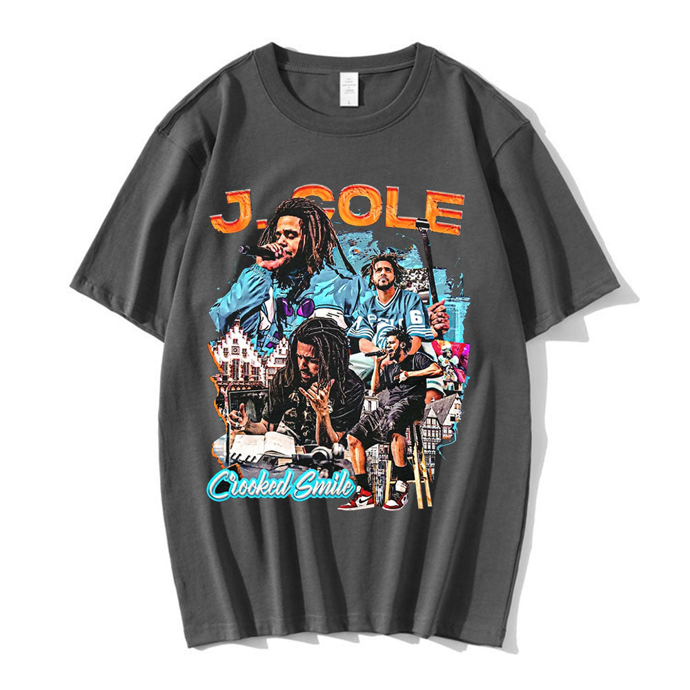 J Cole Crooked Smile Summer T Shirt