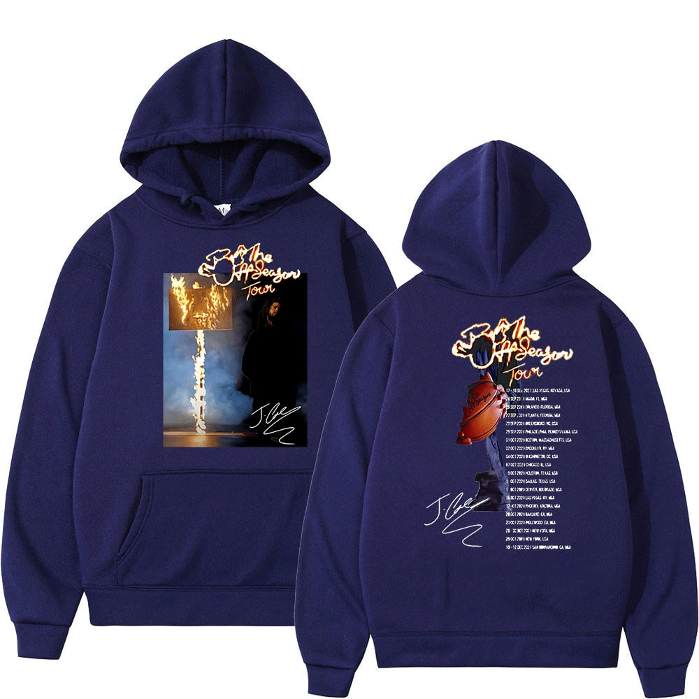 J Cole The Off Season Tour 2022 Graphic Print Men Women Hoodie