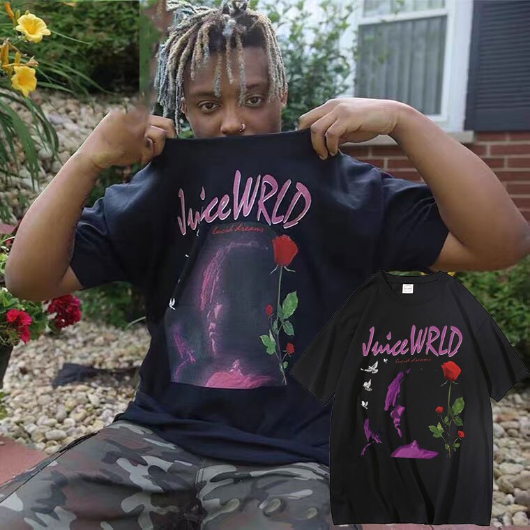 Juice Wrld Lucid Dreams Vintage Graphic  Oversized T shirt