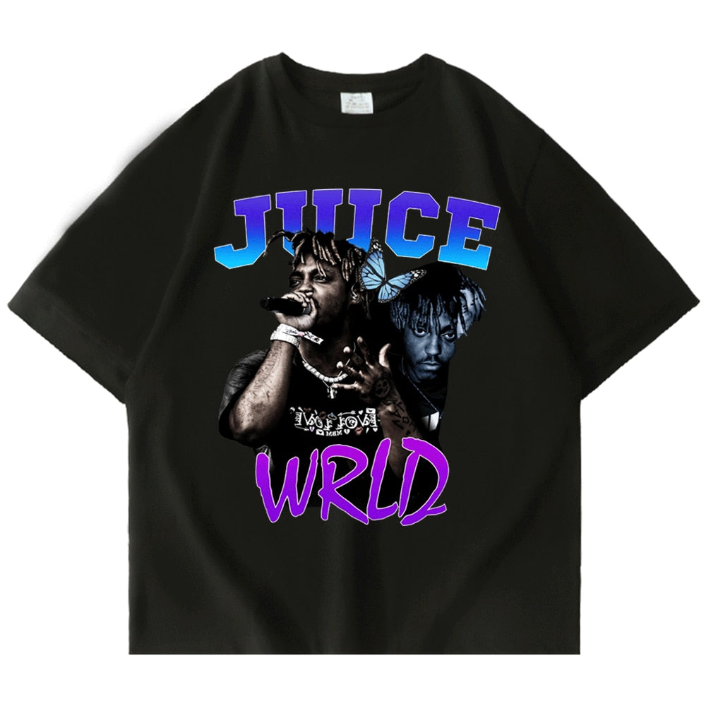 Juice Wrld Smile and Cry Vintage Oversized T Shirt Streetwear