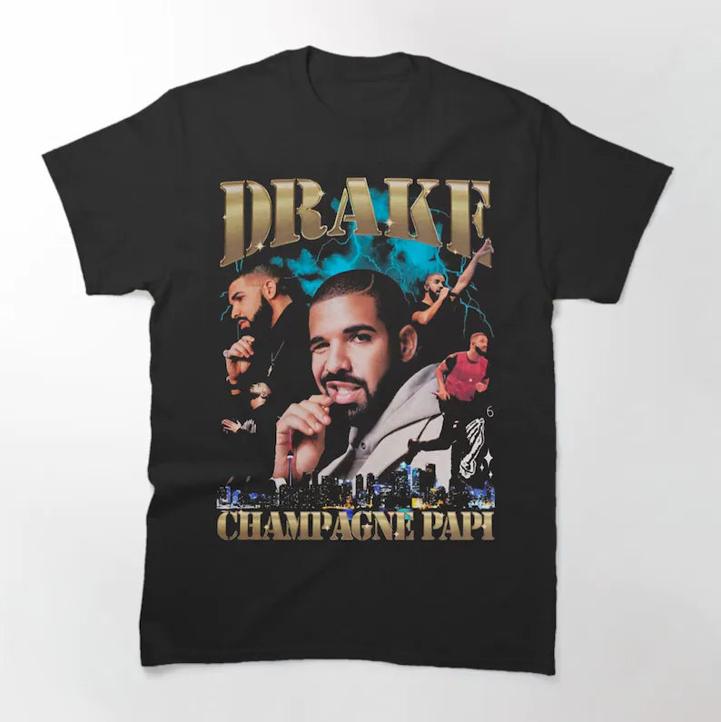 Drake Vintage Retro T-shirt