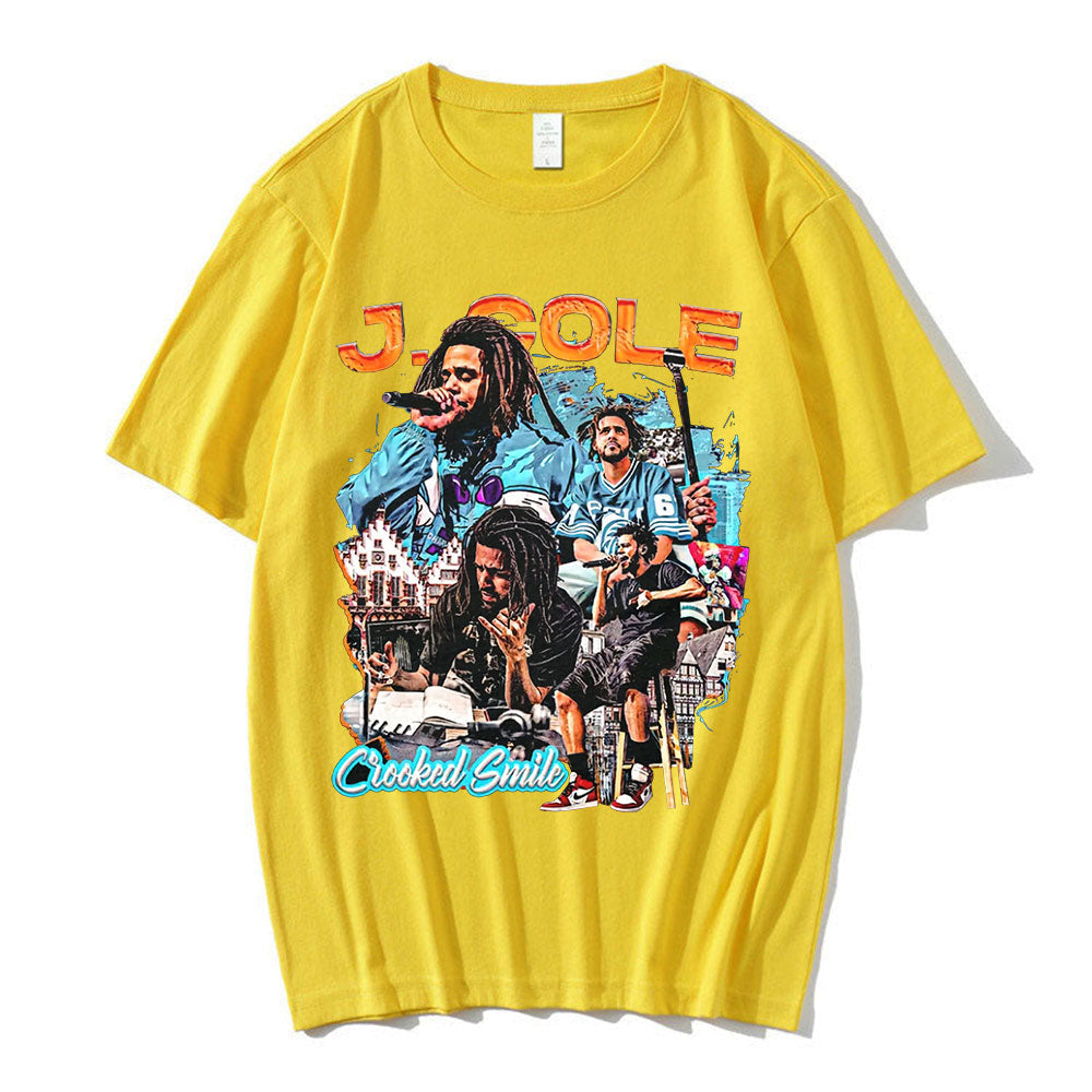 J Cole Crooked Smile Summer T Shirt