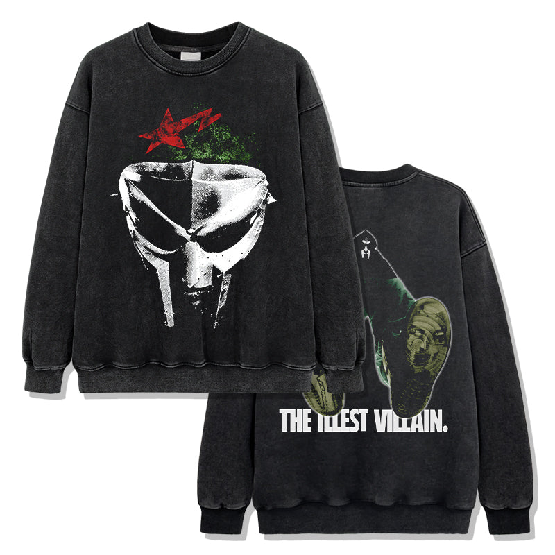 The Illest Villain By MF Doom Sweatshirt