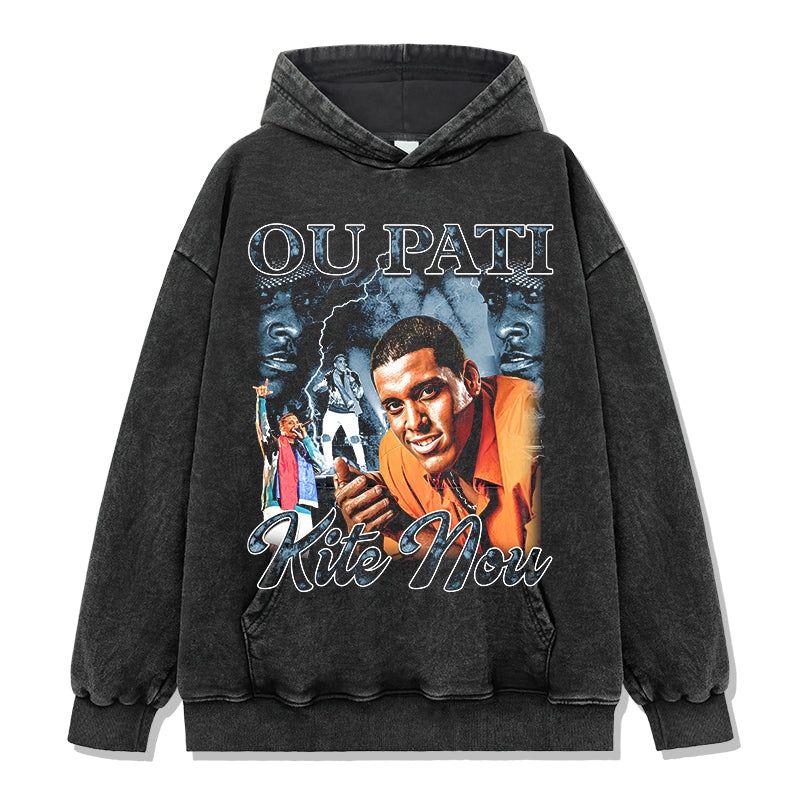 OU PATI  KITE NOW By Mika Benjamin HOODIE