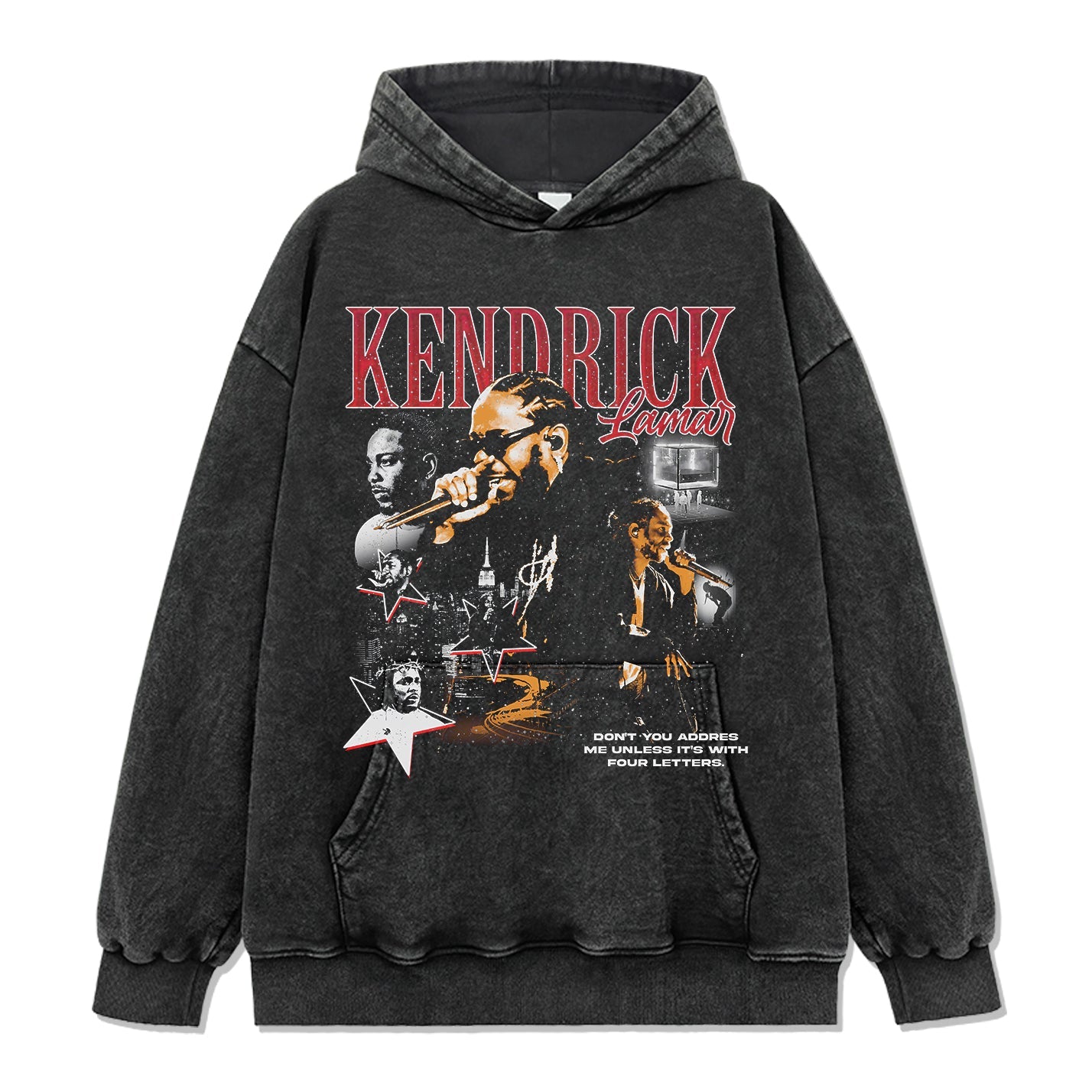 Don't You Address Me Unless It's With Four Letters By Kendrick Lamar Hoodie