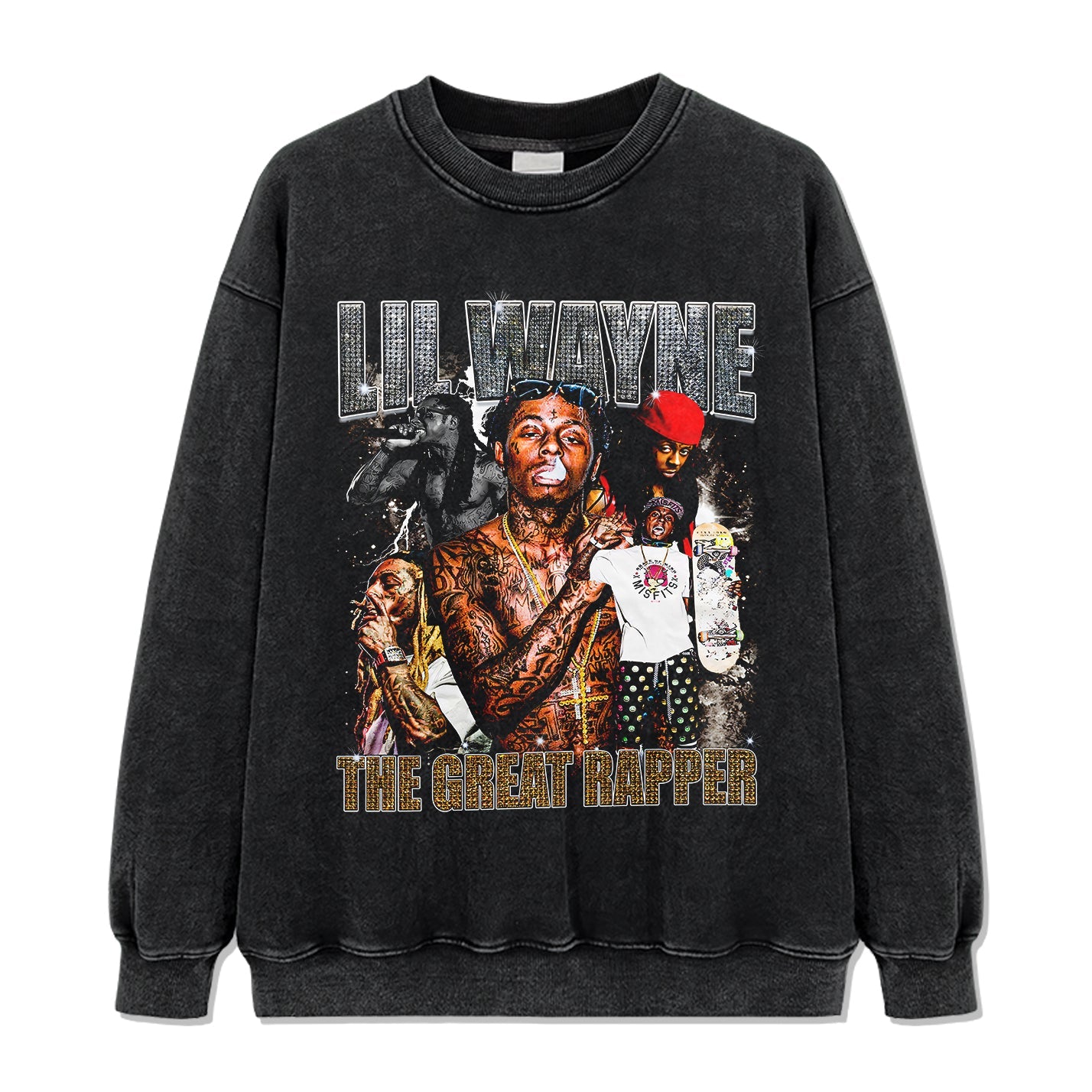 The Great Rapper By Lil Wayne Sweatshirt