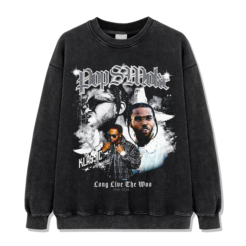 long live the woo By Pop Smoke Sweatshirt