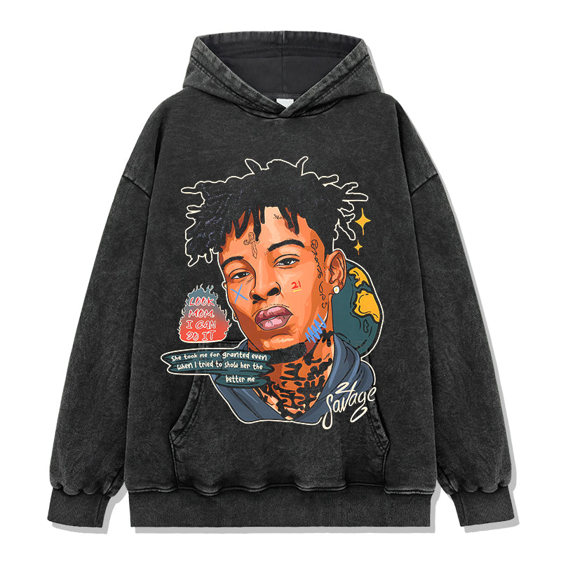 21 Savage By Comics 47 HOODIE