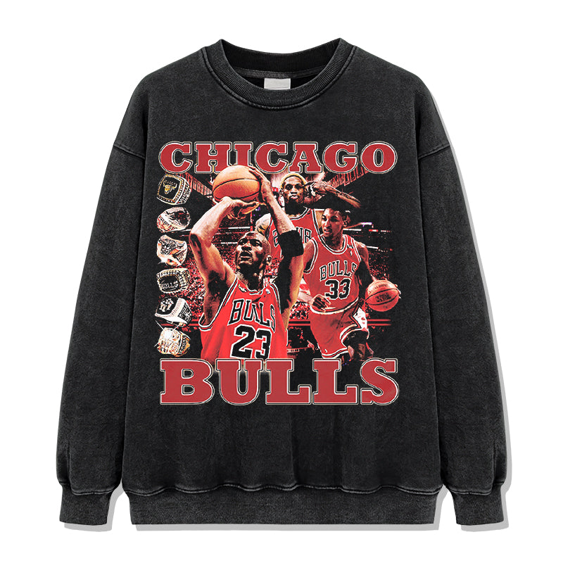 Chicago Bulls Sweatshirt NBA 2024