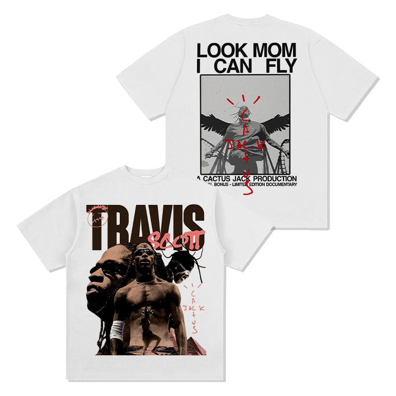 Look Mom I Can Fly By Travis Scott TEE